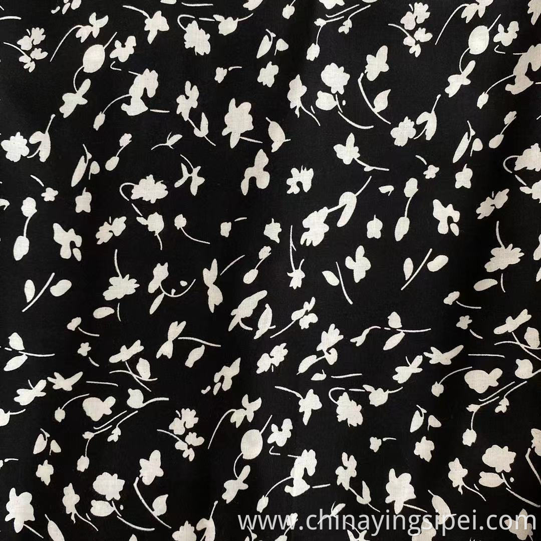 ISP Textile Manufacture Hot Sale Printed Viscose Rayon Challis Fabric